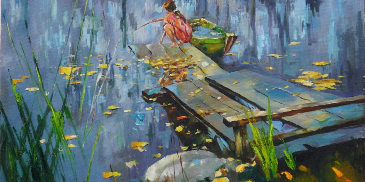 Fishing Painting