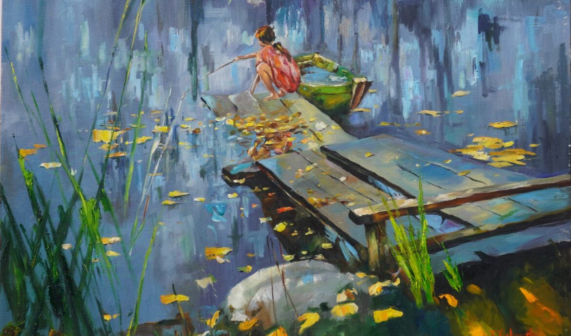 Fishing Painting